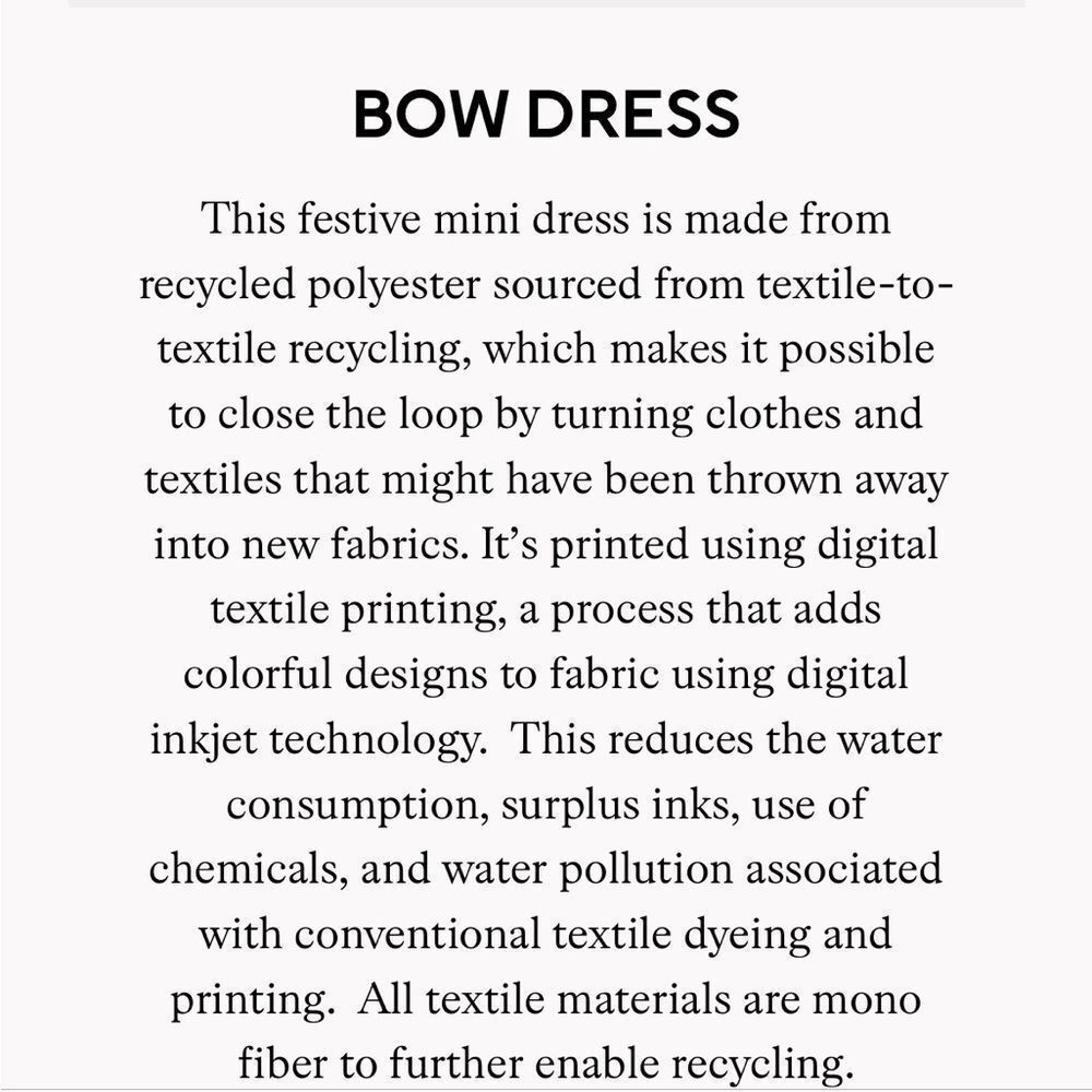 BOW DRESS  - Picture 14 of 14